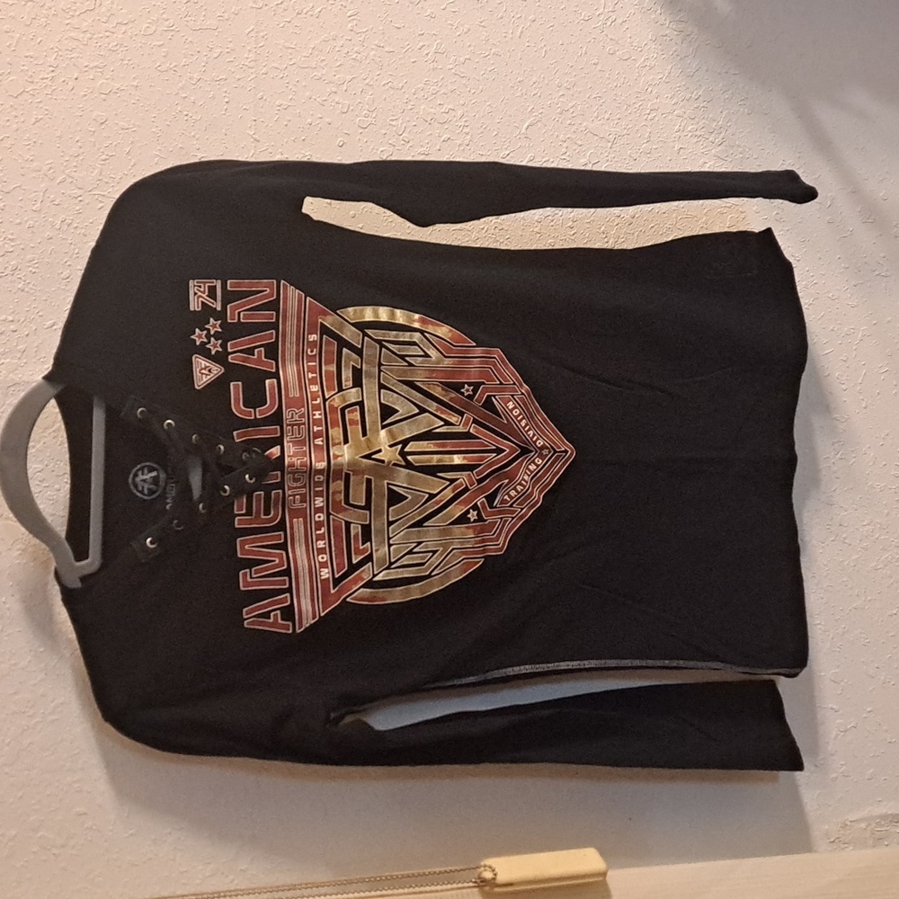 American Fighter Long Sleeve Shirt Sz SP